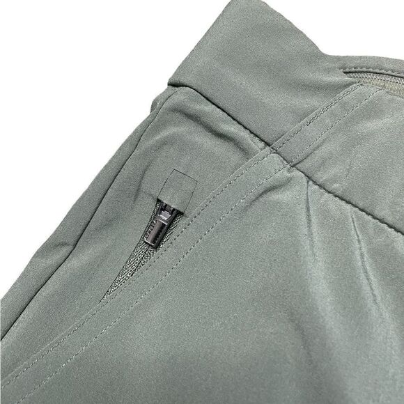 ATHLETA Tribeca Utility Crop Green Size 10 - Picture 8 of 9